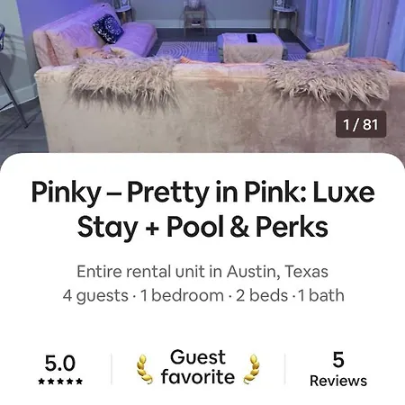 Pinky Pretty In Pink Lux Stay Pool And Perks